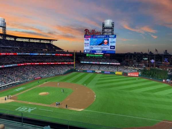 Citizens Bank Park, section: 313, row: 4, seat: 10