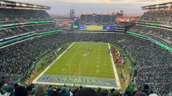 Lincoln Financial Field, section: 213, row: 16, seat: 5