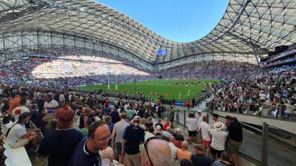 Stade Vélodrome, section: Nord M, row: 19, seat: 23