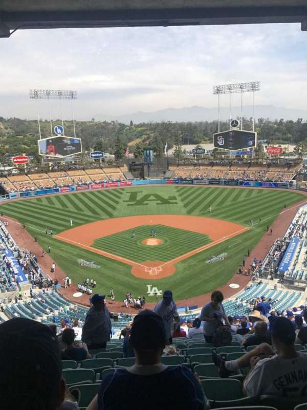 Dodger Stadium, section: 1RS, row: U, seat: 13