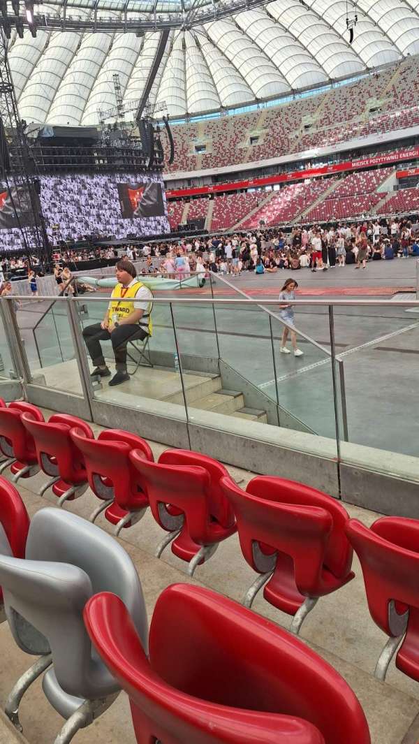 PGE Narodowy, section: D20, row: 3, seat: 72
