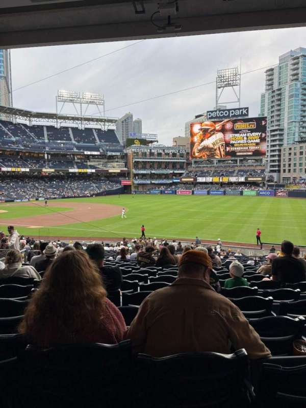 Petco Park, section: 117, row: 38, seat: 12