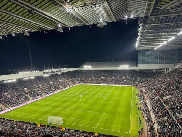 St James' Park, section: LS-LL7H, row: D, seat: 368