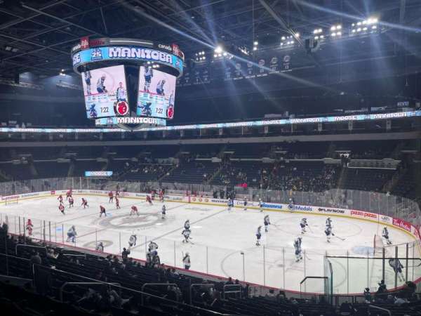 Canada Life Centre, section: 203, row: 5, seat: 11