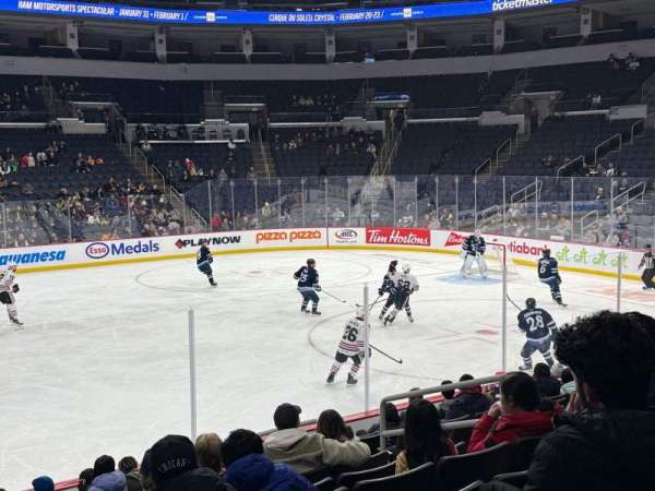 Canada Life Centre, section: 105, row: 11, seat: 7