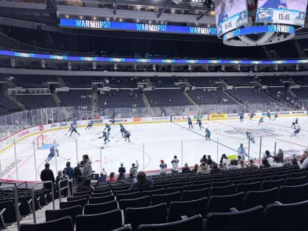 Canada Life Centre, section: 120, row: 15, seat: 19