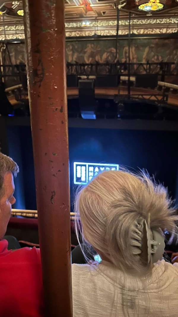 Belasco Theatre, section: Orchestra C, row: D, seat: 112