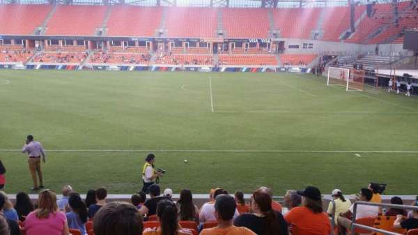 Shell Energy Stadium, section: 104, row: k, seat: 3