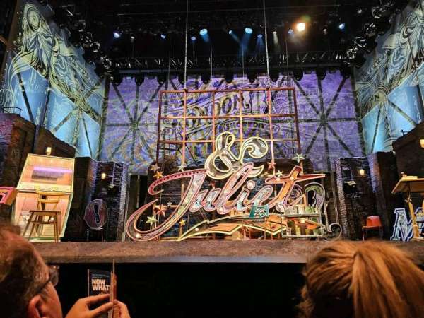 Stephen Sondheim Theatre, section: Orchestra C, row: B, seat: 108