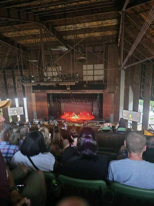 TD Pavilion at the Mann, section: balcony 300, row: fff, seat: 309