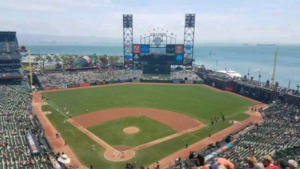 Oracle Park, section: VR314, row: 12, seat: 11