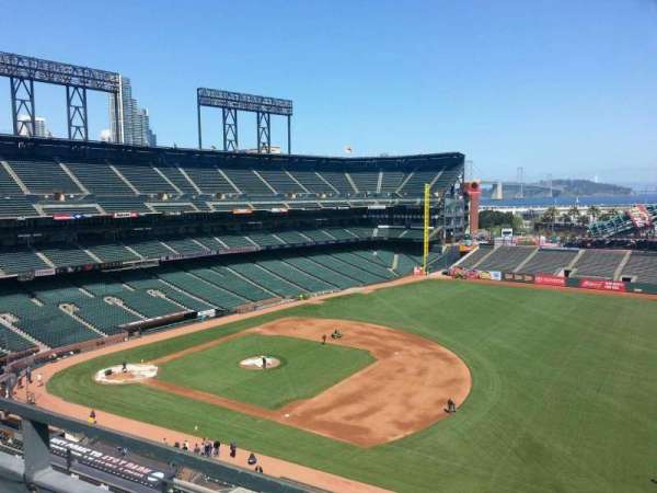 Oracle Park, section: VB304, row: a, seat: 7