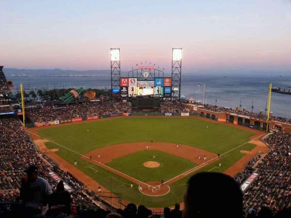 Oracle Park, section: VR315, row: 13, seat: 17