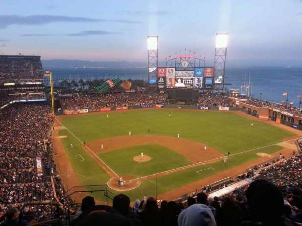 Oracle Park, section: VR313, row: 10, seat: 15