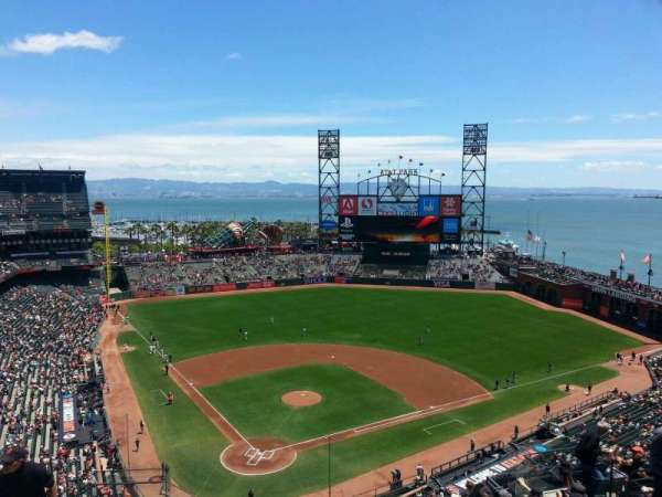 Oracle Park, section: VR313, row: 10, seat: 13