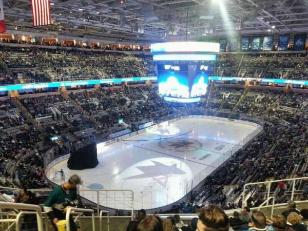 SAP Center, section: 219, row: 10, seat: 19