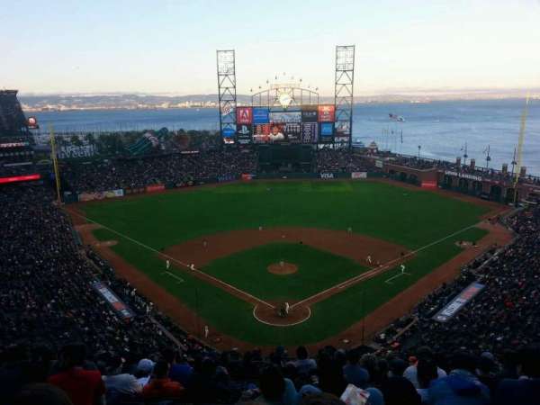 Oracle Park, section: VR315, row: 12, seat: 9