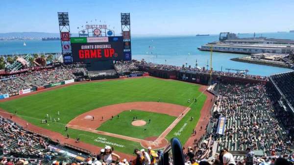 Oracle Park, section: VR317, row: 18, seat: 18