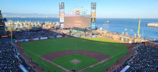 Oracle Park, section: VR315, row: 10, seat: 7