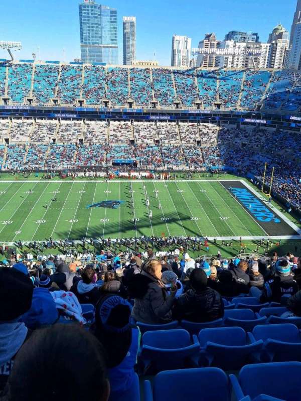 Bank of America Stadium, section: 541, row: 31, seat: 16
