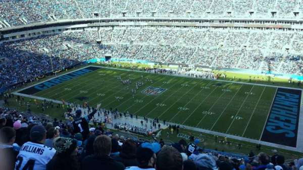 Bank of America Stadium, section: 538, row: 12, seat: 2