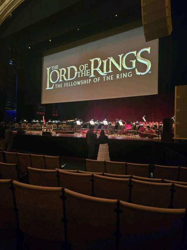 Auditorium Theatre, section: Orchestra R, row: G, seat: 106