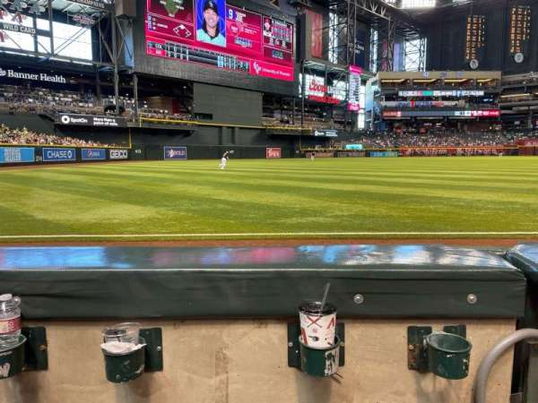 Chase Field, section: 134, row: 3, seat: 2