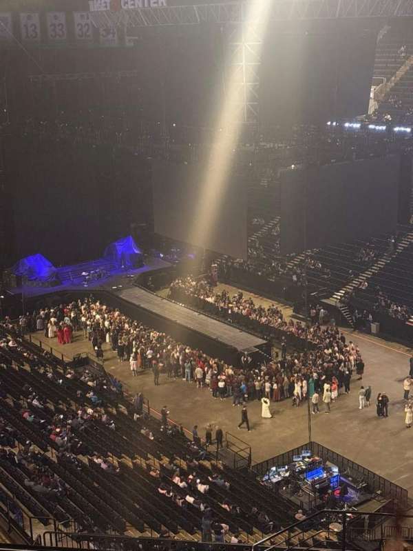 Target Center, section: 206, row: T, seat: 2