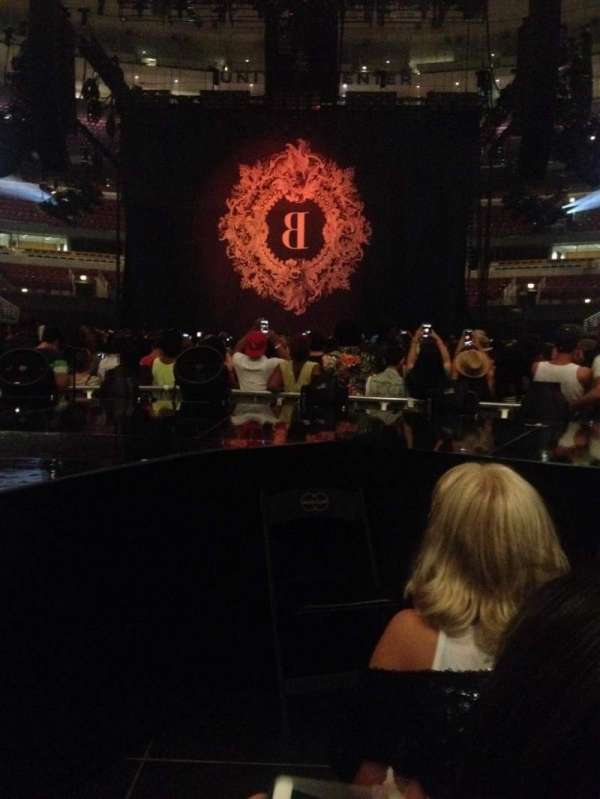 United Center, section: BeyStage, row: General Admission