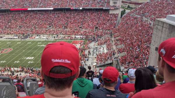 Ohio Stadium, section: 29C, row: 31, seat: 1