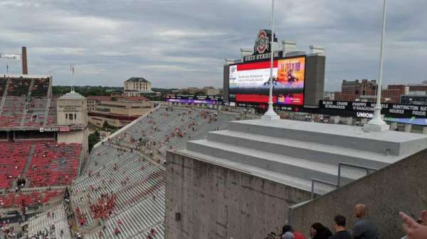 Ohio Stadium, section: 29C, row: 31, seat: 1