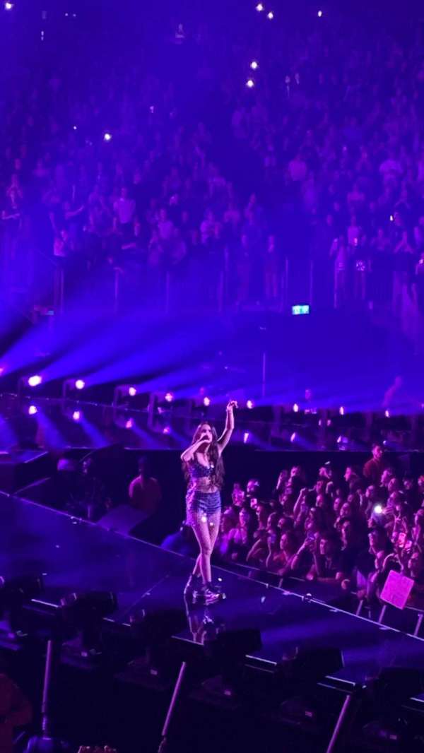 The O2, London, section: 101, row: M, seat: 24