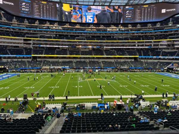 SoFi Stadium, section: VIP218, row: 5, seat: 7