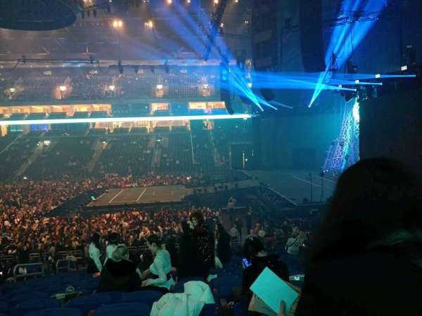 Uber Arena, section: 208, row: 20, seat: 9