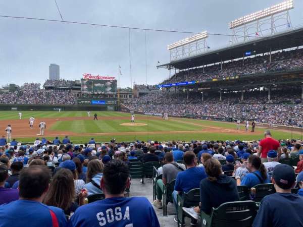 Wrigley Field, section: 111, row: 7, seat: 16