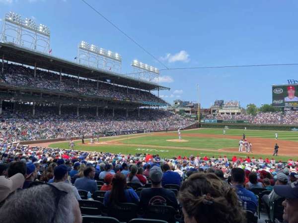 Wrigley Field, section: 124, row: 14, seat: 18