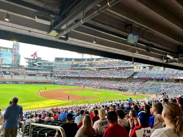 Truist Park, section: 138, row: 17, seat: 1