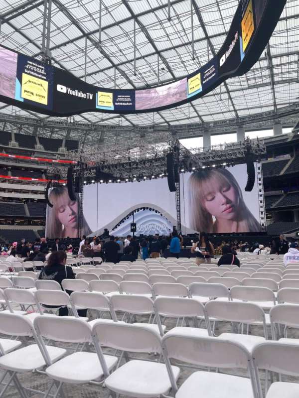 SoFi Stadium, section: Floor C5, row: 13, seat: 11