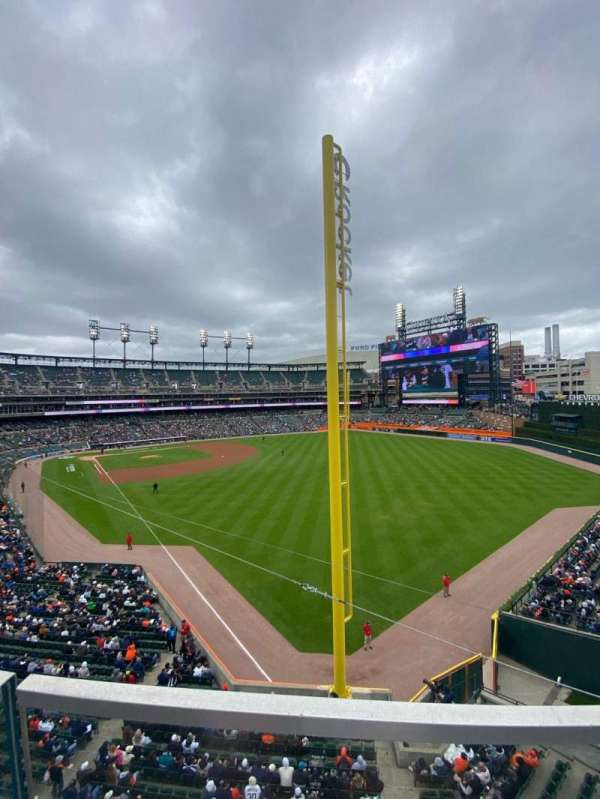 Comerica Park, section: 211, row: A, seat: 5