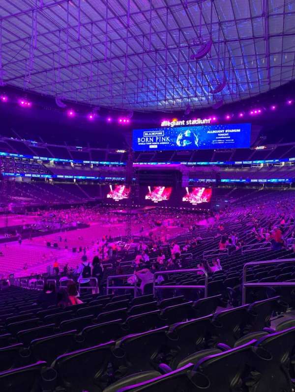Allegiant Stadium, section: 141, row: 34, seat: 7