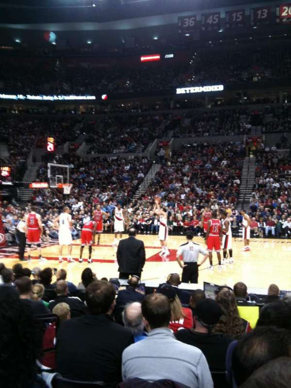 Moda Center, section: 102
