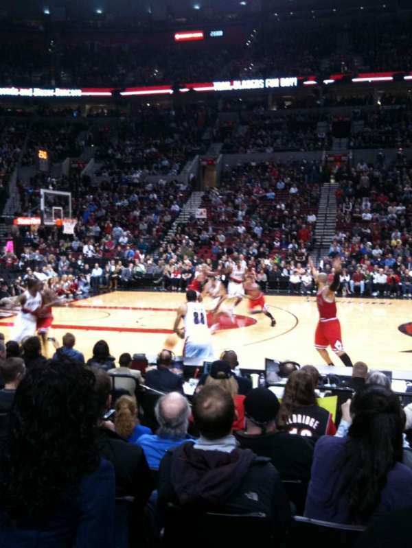 Moda Center, section: 102