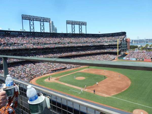 Oracle Park, section: VB304, row: A, seat: 15