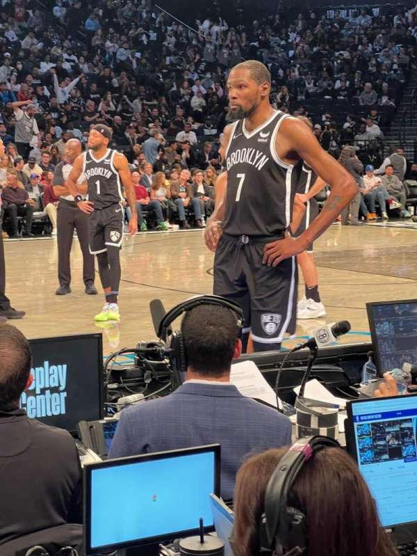 Barclays Center, section: VIP 8, row: 1, seat: 13