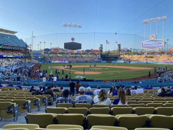 Dodger Stadium, section: 4FD, row: T, seat: 2