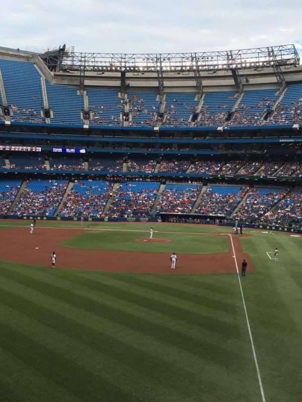 Rogers Centre, section: 239R, row: 1, seat: 4