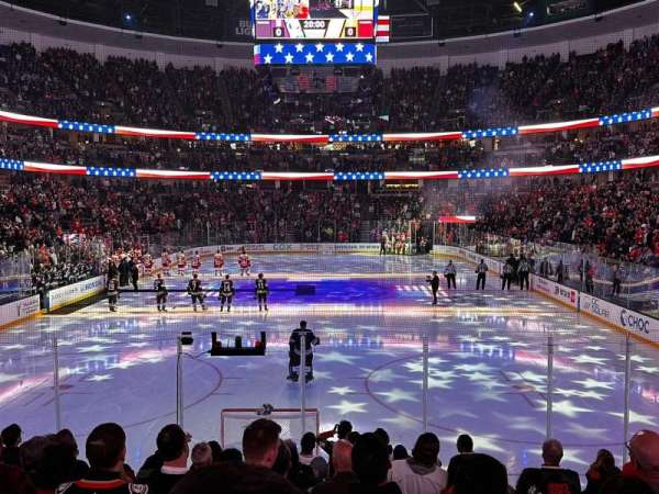 Honda Center, section: 201, row: M, seat: 5