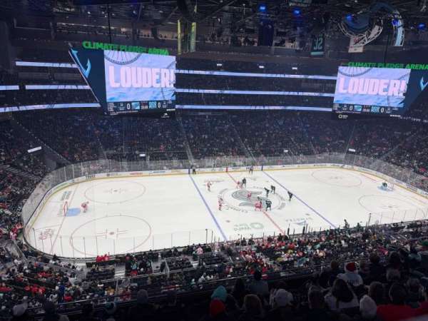Climate Pledge Arena, section: 202, row: A, seat: 24