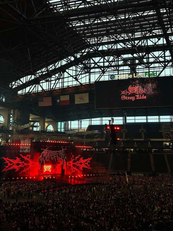 Globe Life Field, section: 108, row: 3, seat: 19