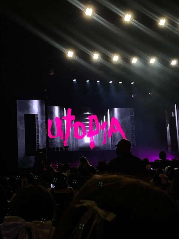 Kia Forum, section: F, row: 3, seat: 3